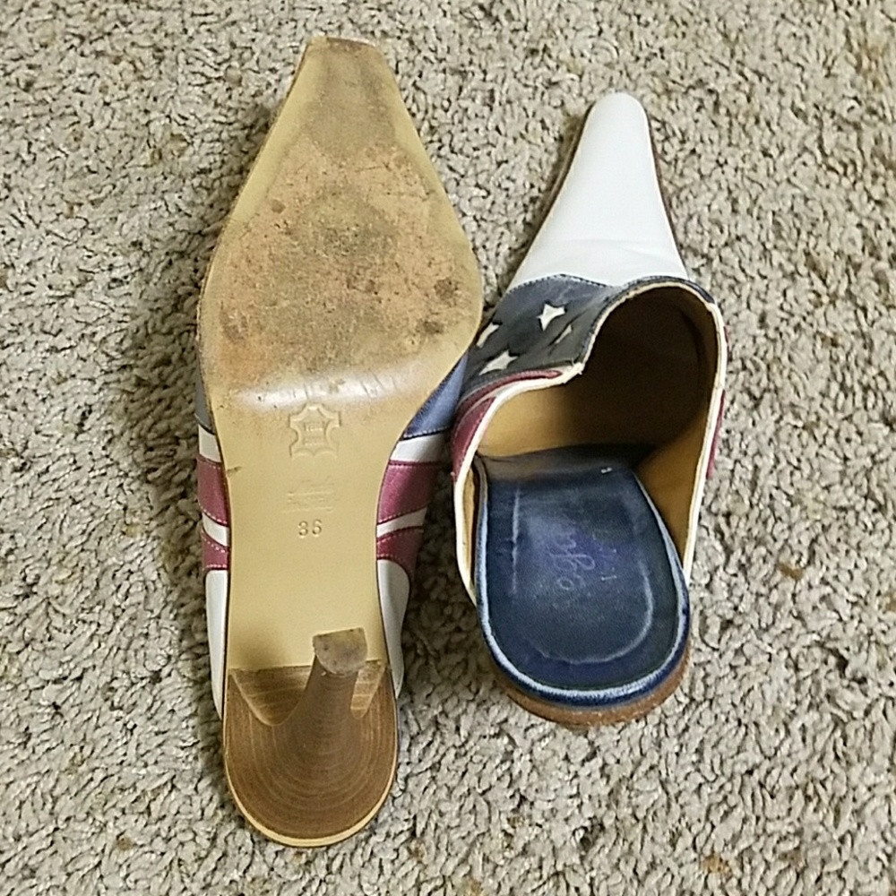 Italian Real leather sexy high heels. - Picture 6 of 7